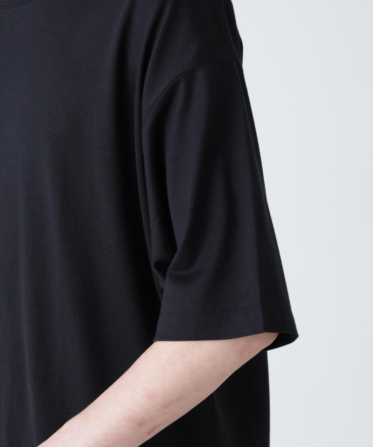 WEB限定/Anti Soaked(R) 汗染み防止 クルーネック ビッグシルエットTシャツ
