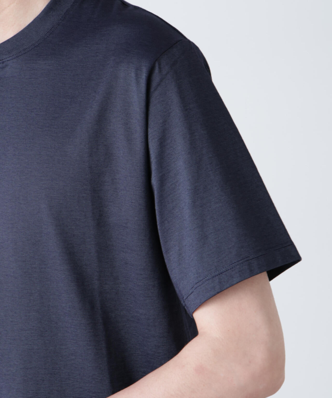 ソラーロライトストレッチヘンリーネックTシャツ(セットアップ可)