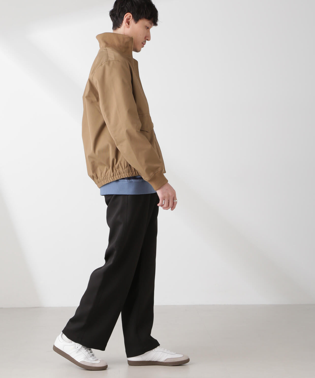 トリプルクロス バレルレッグパンツ(セットアップ可)