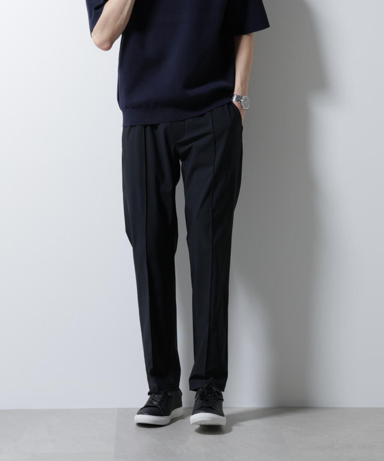 「N TROUSERS PREMIUM」クールタッチ4WAYストレッチパンツ撥水(セットアップ可)