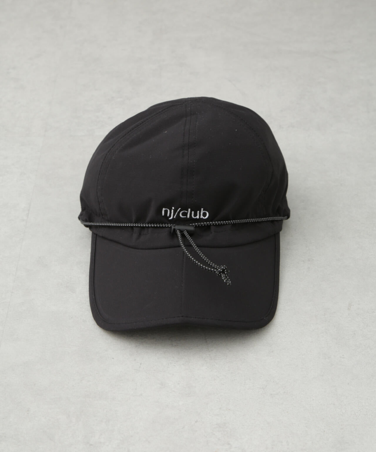 「NJ/CLUB」 エアーパッカブル キャップ