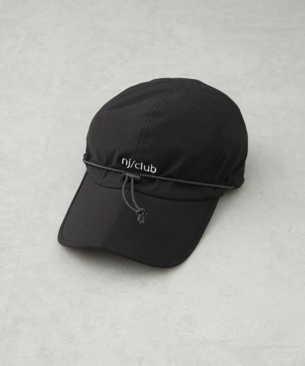 「NJ/CLUB」 エアーパッカブル キャップ