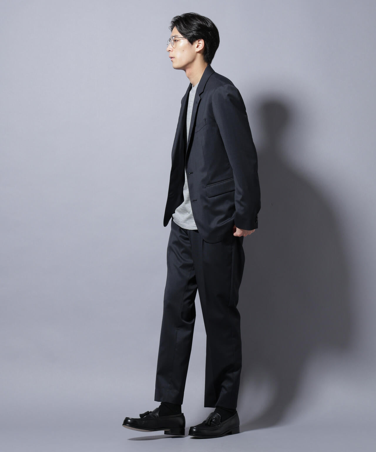 【大人気セットアップ】「Damerino Select」 RENU(R)T/Wシャドーチェックジャケット(セットアップ可)