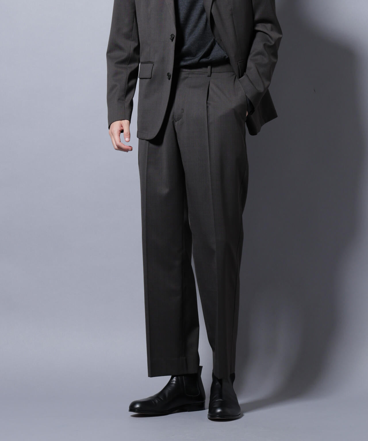 「Damerino Select」RENU(R)T/Wシャドーチェックパンツ(セットアップ可)