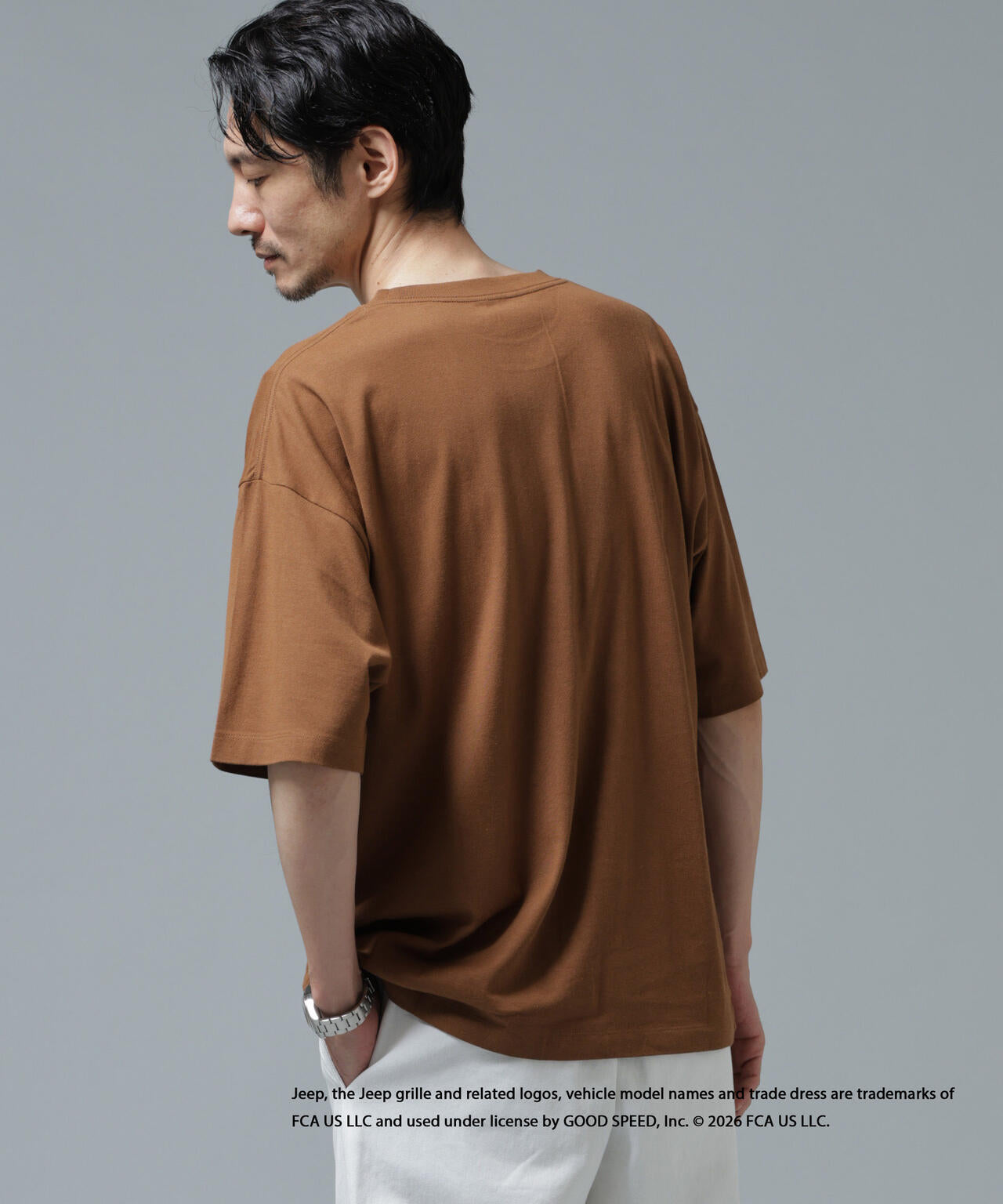 GOOD ROCK SPEED×Anti Soaked(R) 汗染み防止 ジープ Tシャツ