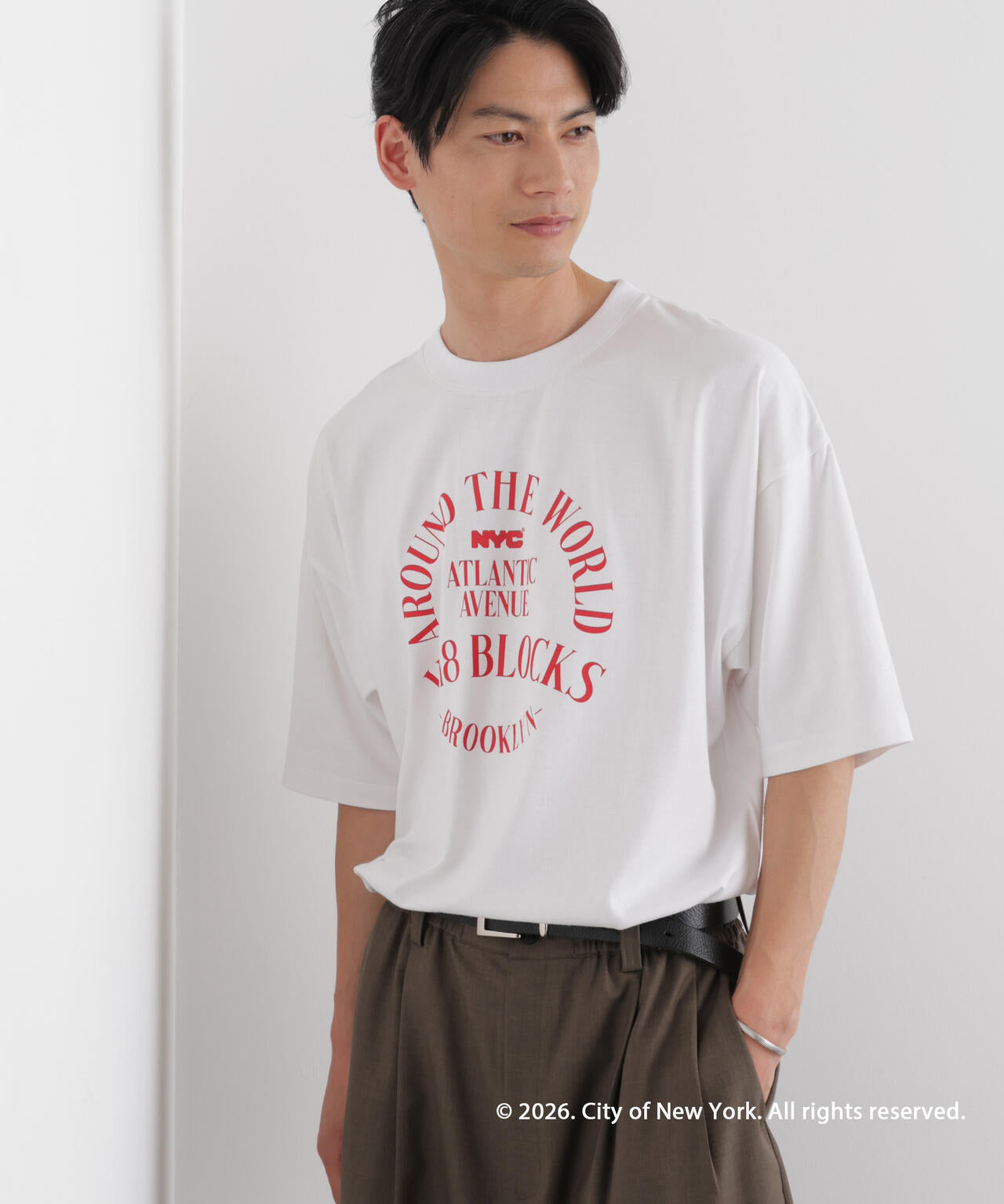 GOOD ROCK SPEED×Anti Soaked(R) 汗染み防止 NYC Tシャツ
