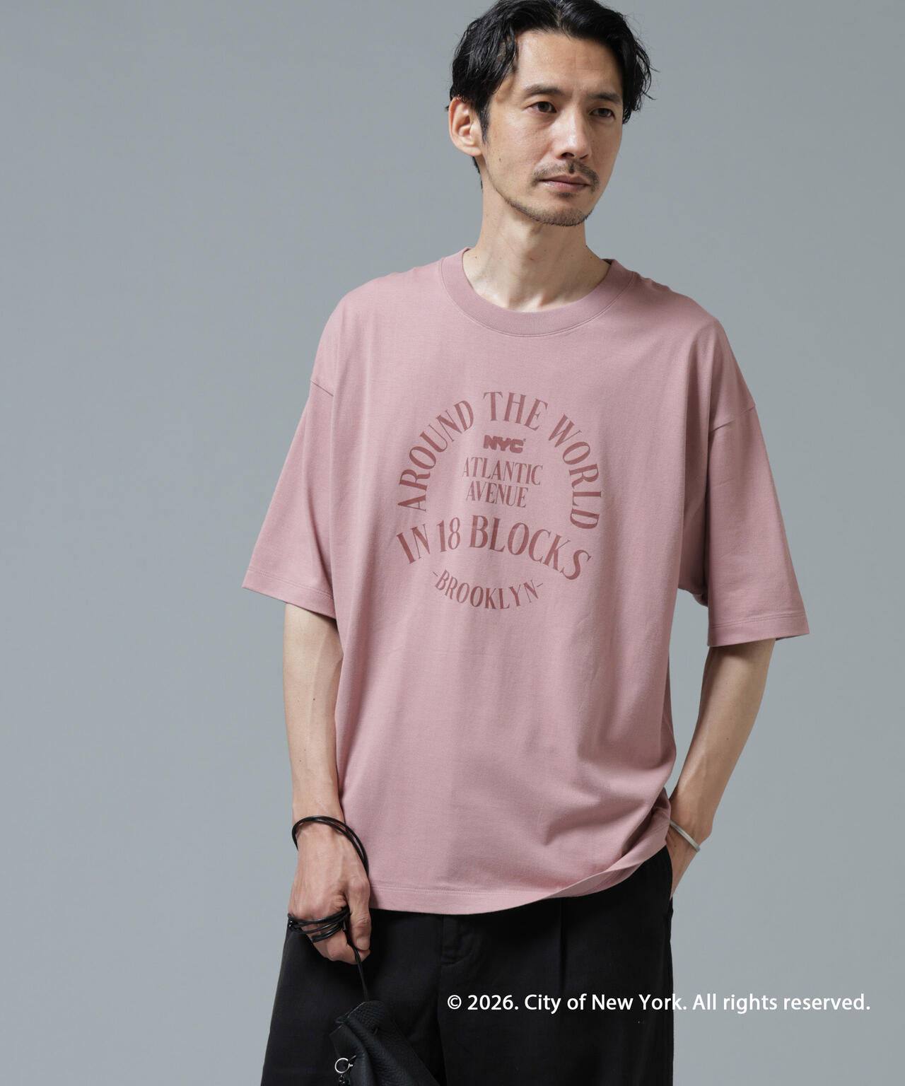GOOD ROCK SPEED×Anti Soaked(R) 汗染み防止 NYC Tシャツ