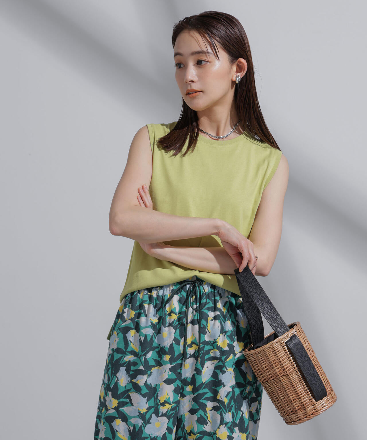 Anti Soaked(R) 汗染み防止 カラフルノースリTシャツ