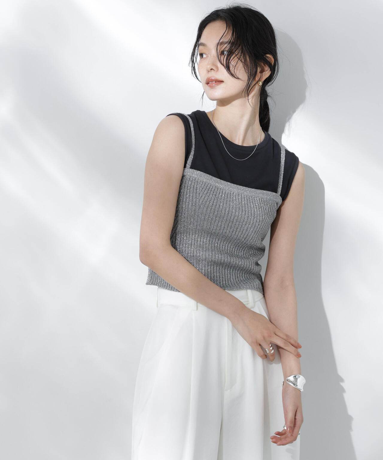 Anti Soaked(R) 汗染み防止ノースリーブTシャツ