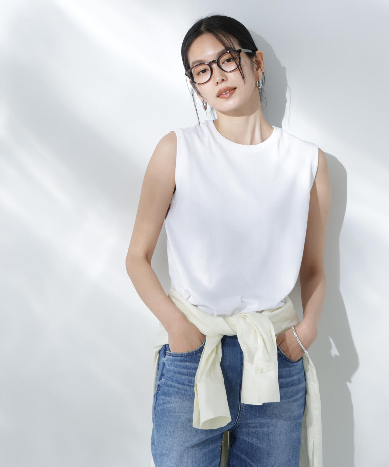 Anti Soaked(R) 汗染み防止ノースリーブTシャツ