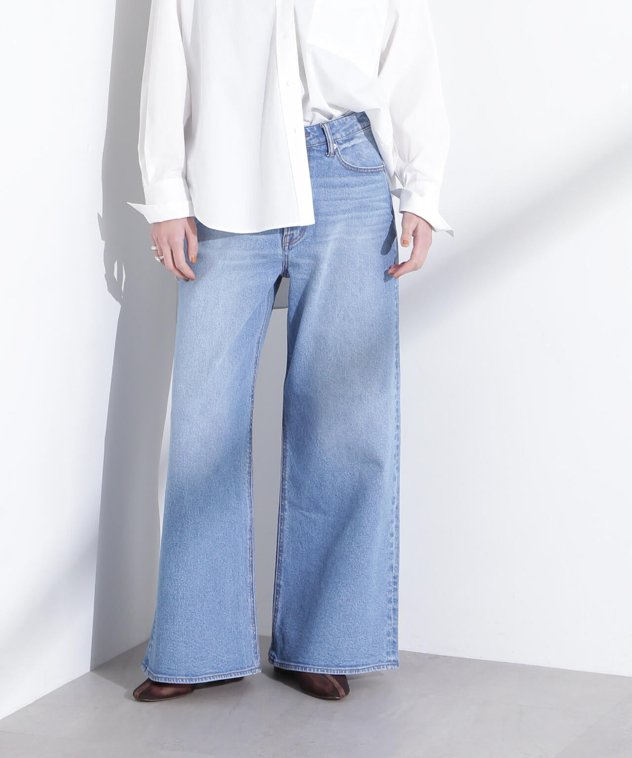 「MC」”TIMELESS WARDROBE”ワイドフィットデニム