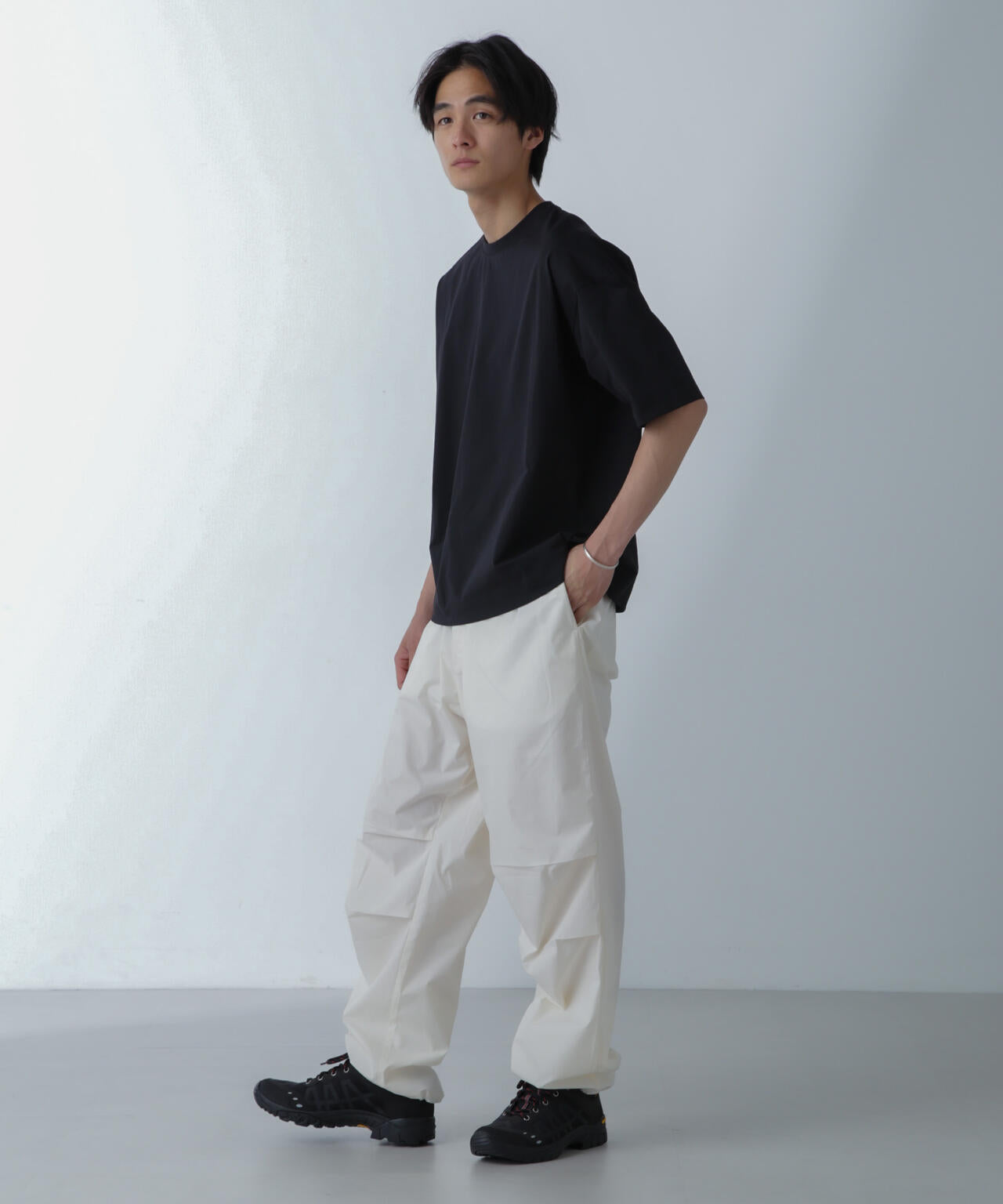 ドライジャージー ワイドTシャツ 半袖(セットアップ可)
