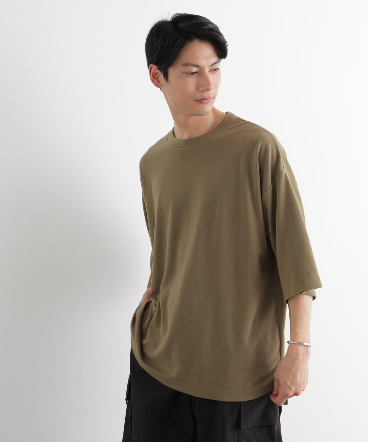 ストレッチフライス BIGTシャツ 半袖