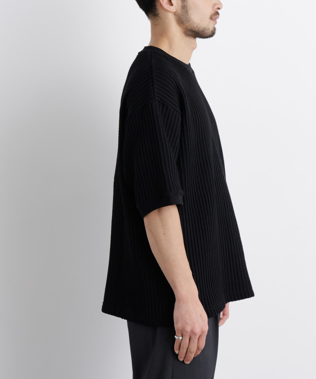 オニワッフルワイドTシャツ 半袖