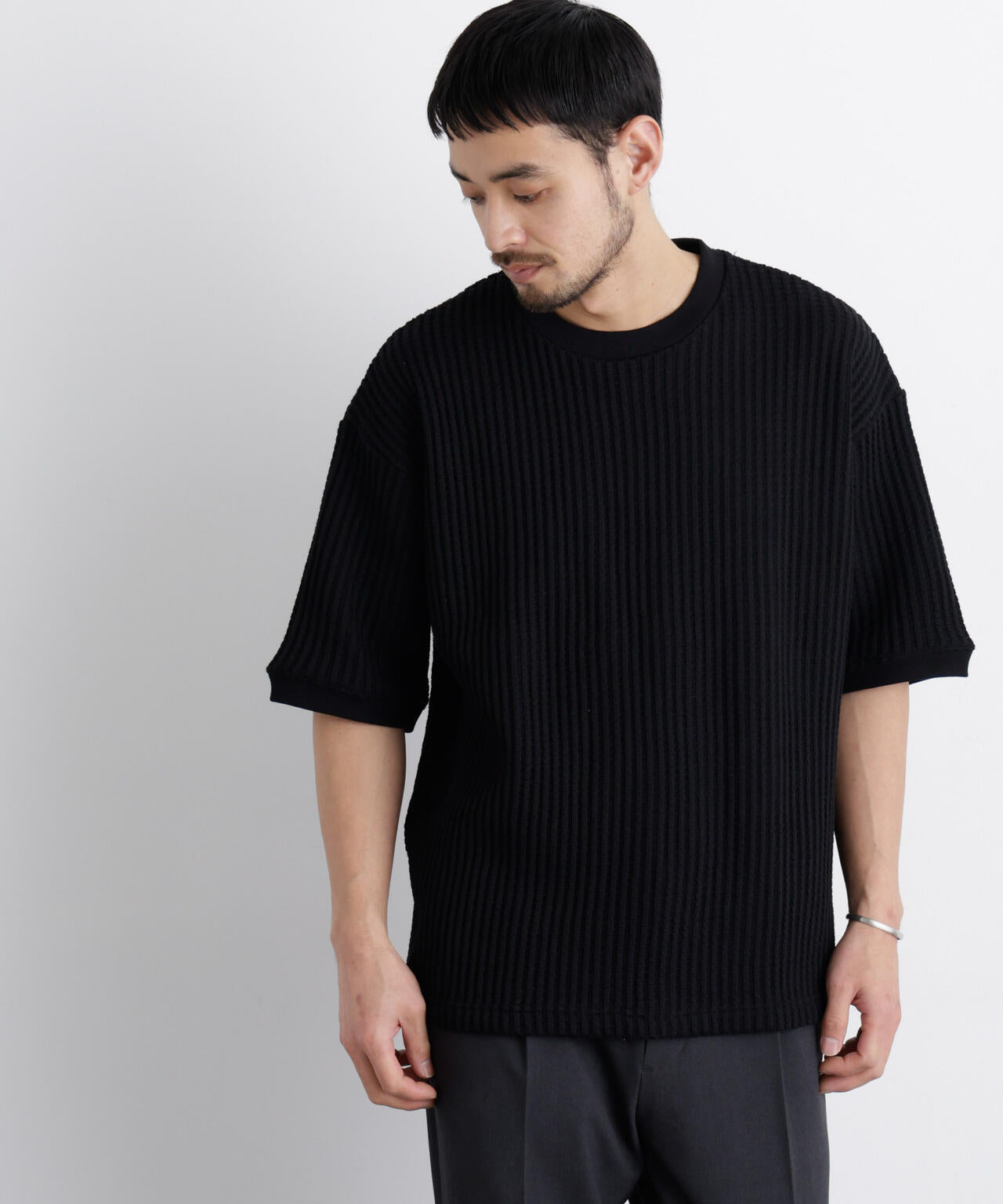 オニワッフルワイドTシャツ 半袖