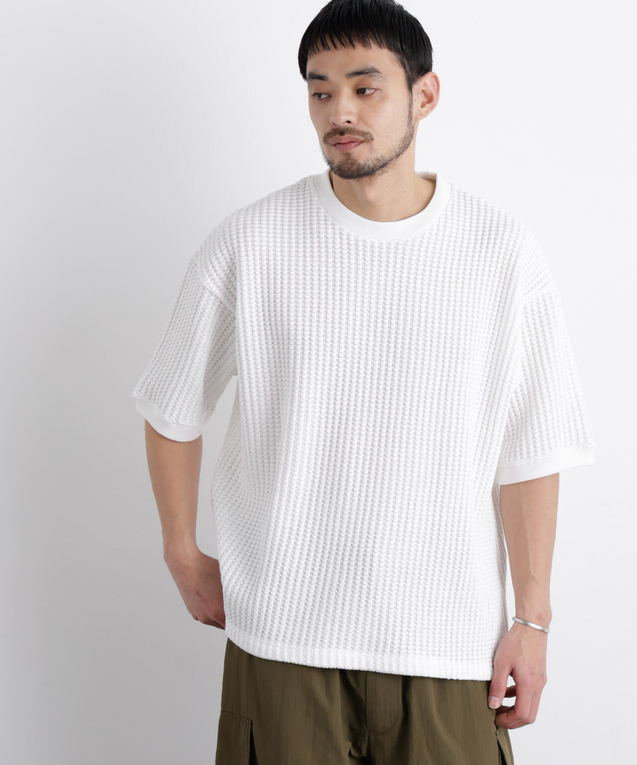 オニワッフルワイドTシャツ 半袖
