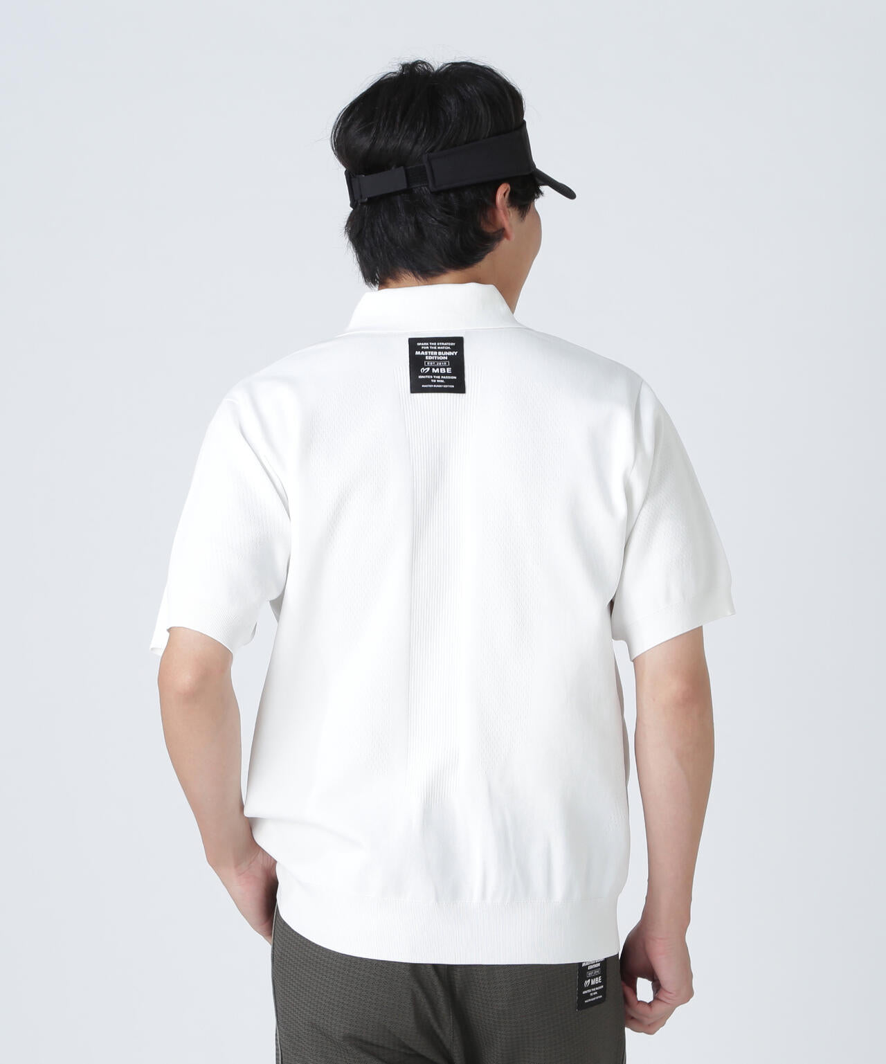 Regent半袖ニットポロプルオーバー