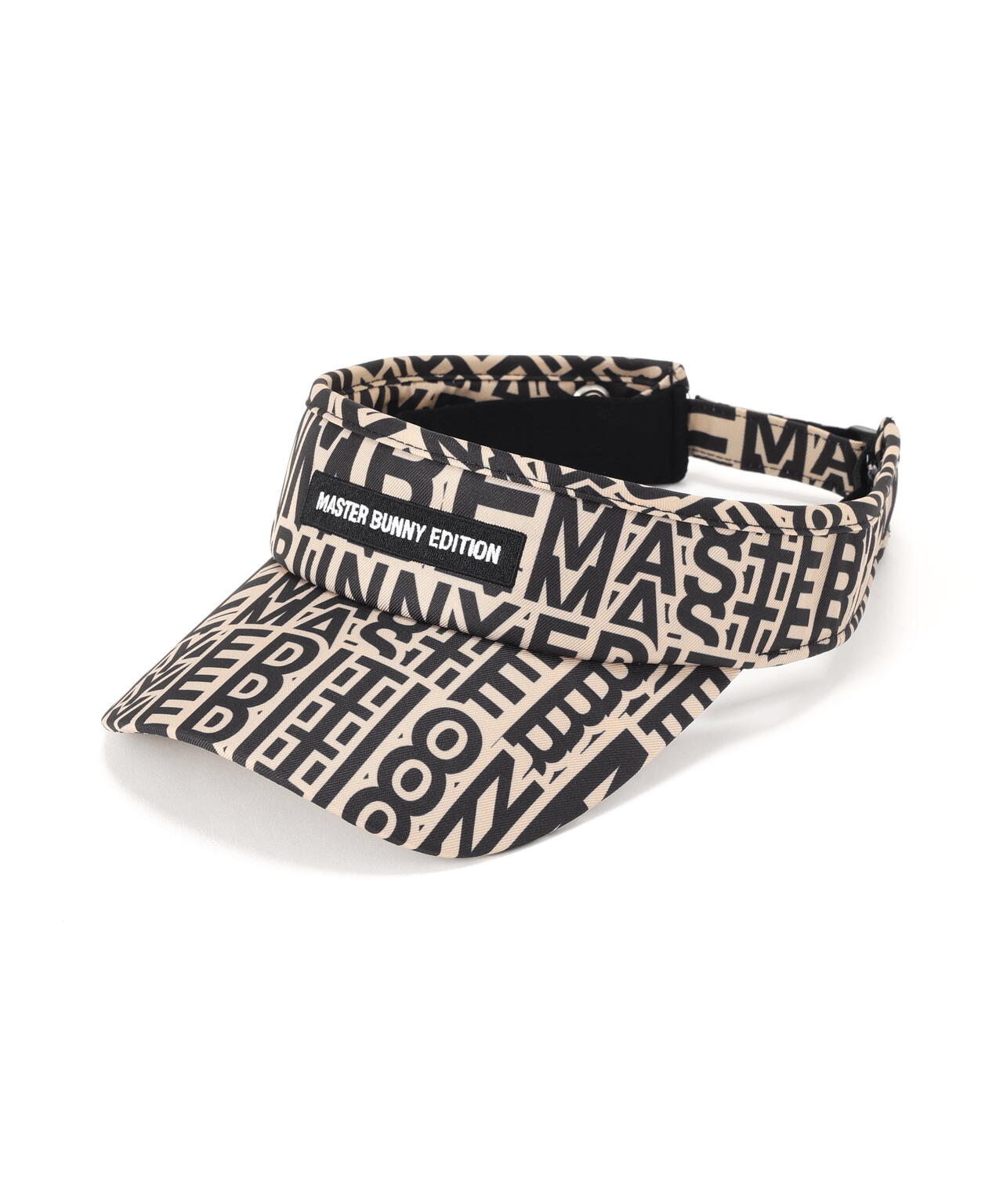 リピートロゴ柄バイザー (UNISEX)