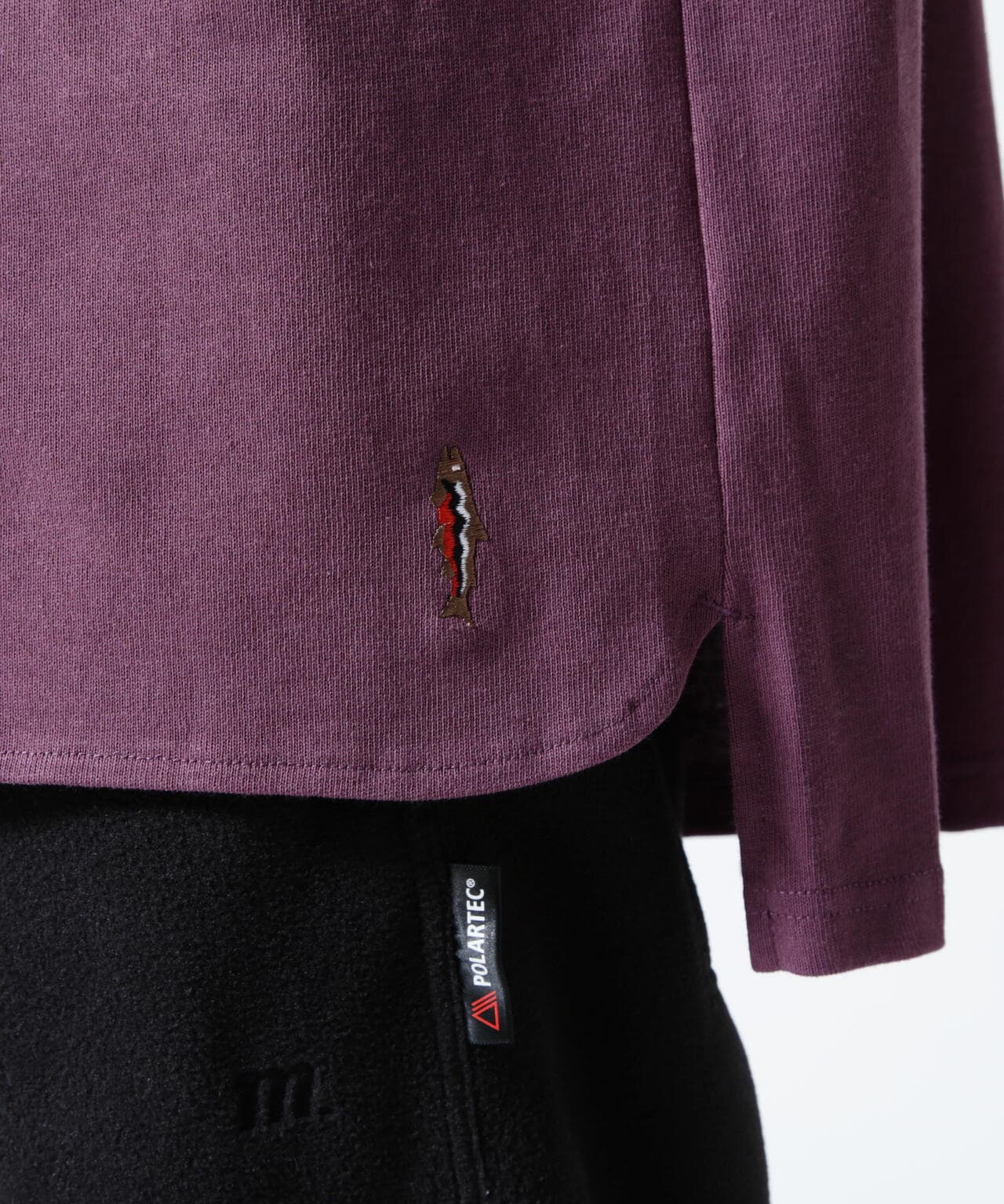 MANASTASH/マナスタッシュ MS TUCK LONG SLEEVE TEE タックロングスリーブティー
