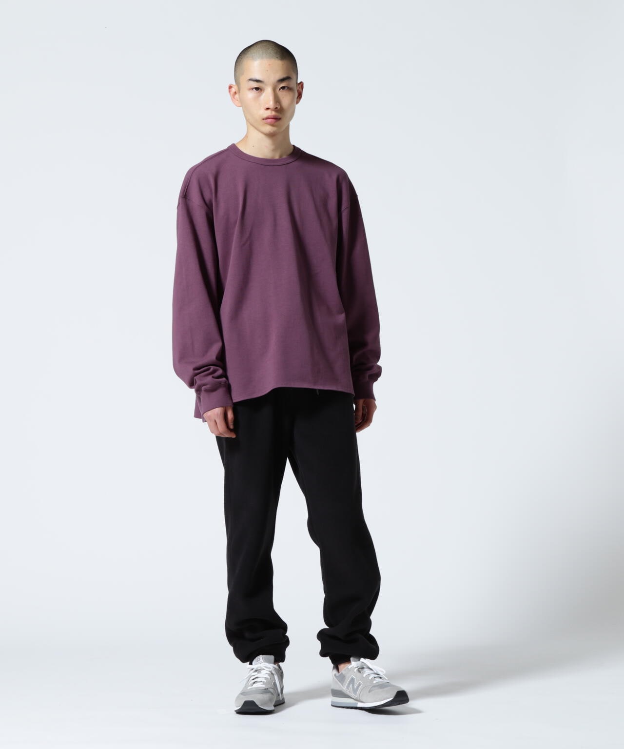 MANASTASH/マナスタッシュ MS TUCK LONG SLEEVE TEE タックロングスリーブティー