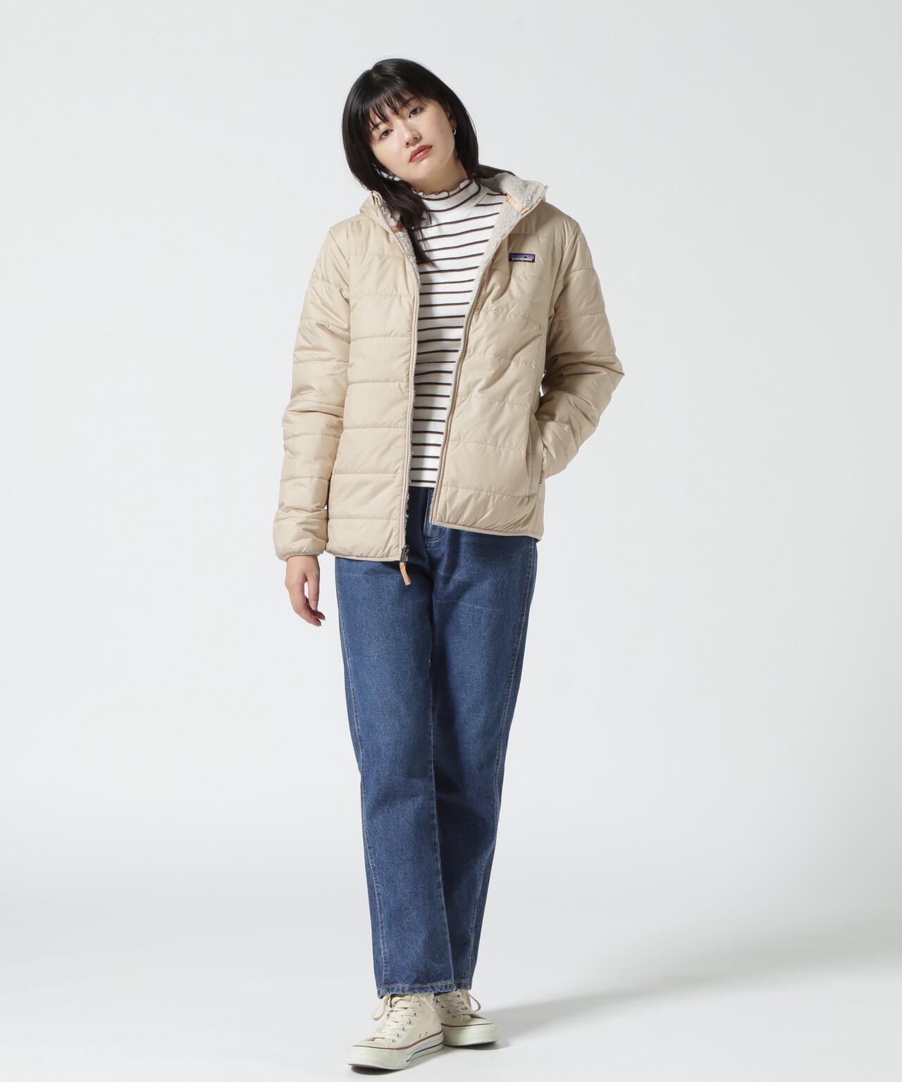 Patagonia/パタゴニア キッズ・リバーシブル・レディ・フレディ・フーディ 68095
