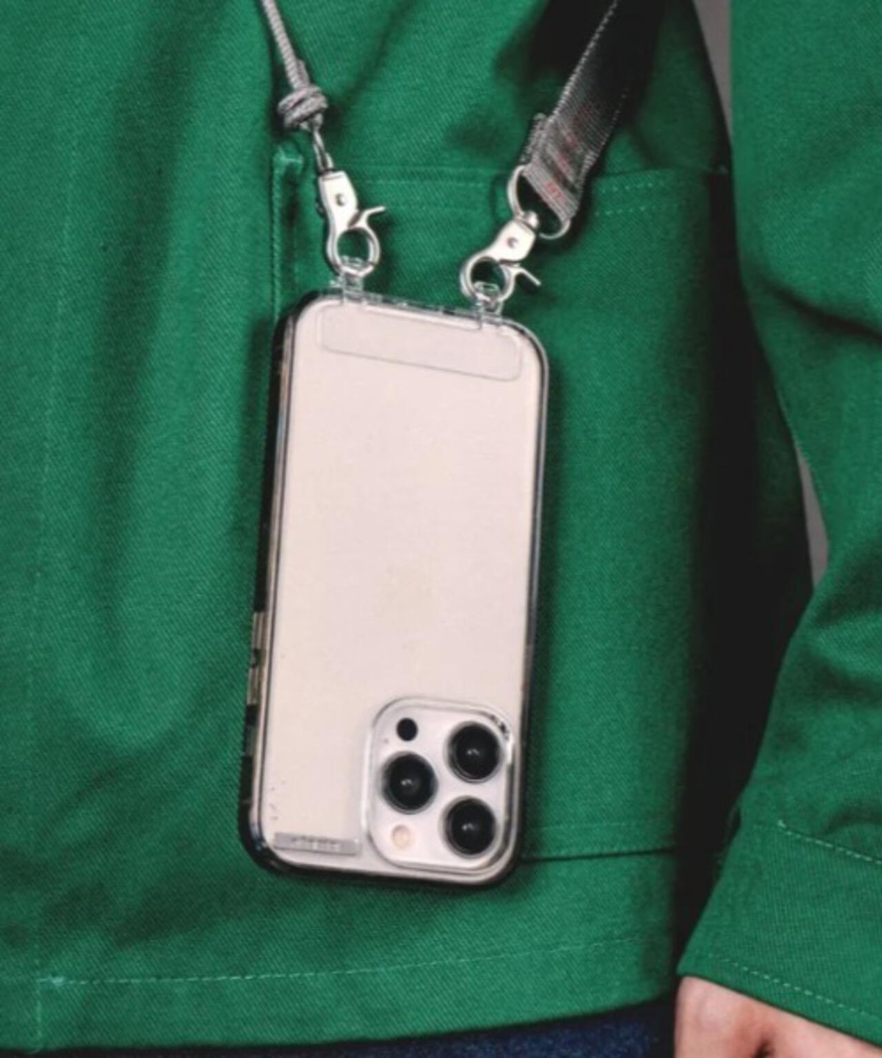 Topologie Bump Phone Cases Smoke Clear iPhone14Pro