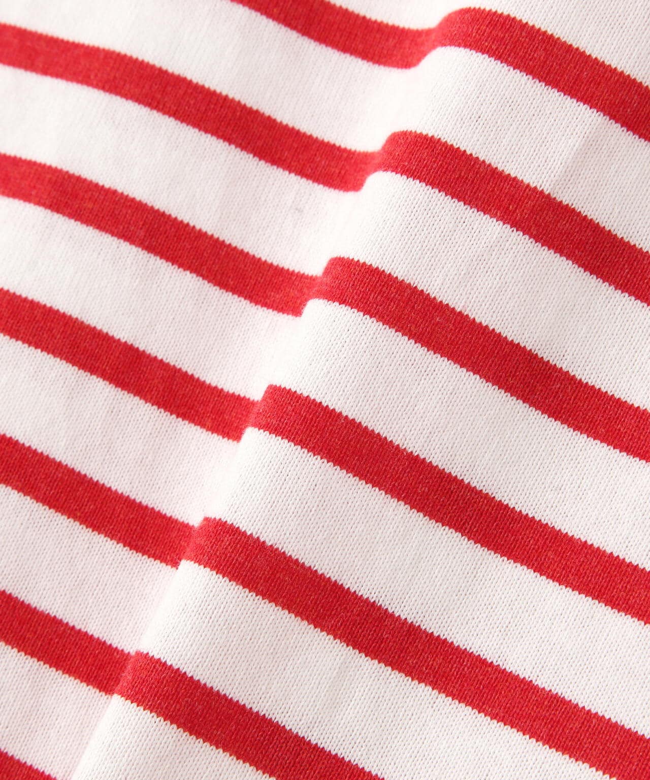 SOGLIA/ソリア OPEN END BORDER TEE リンガーボーダーT
