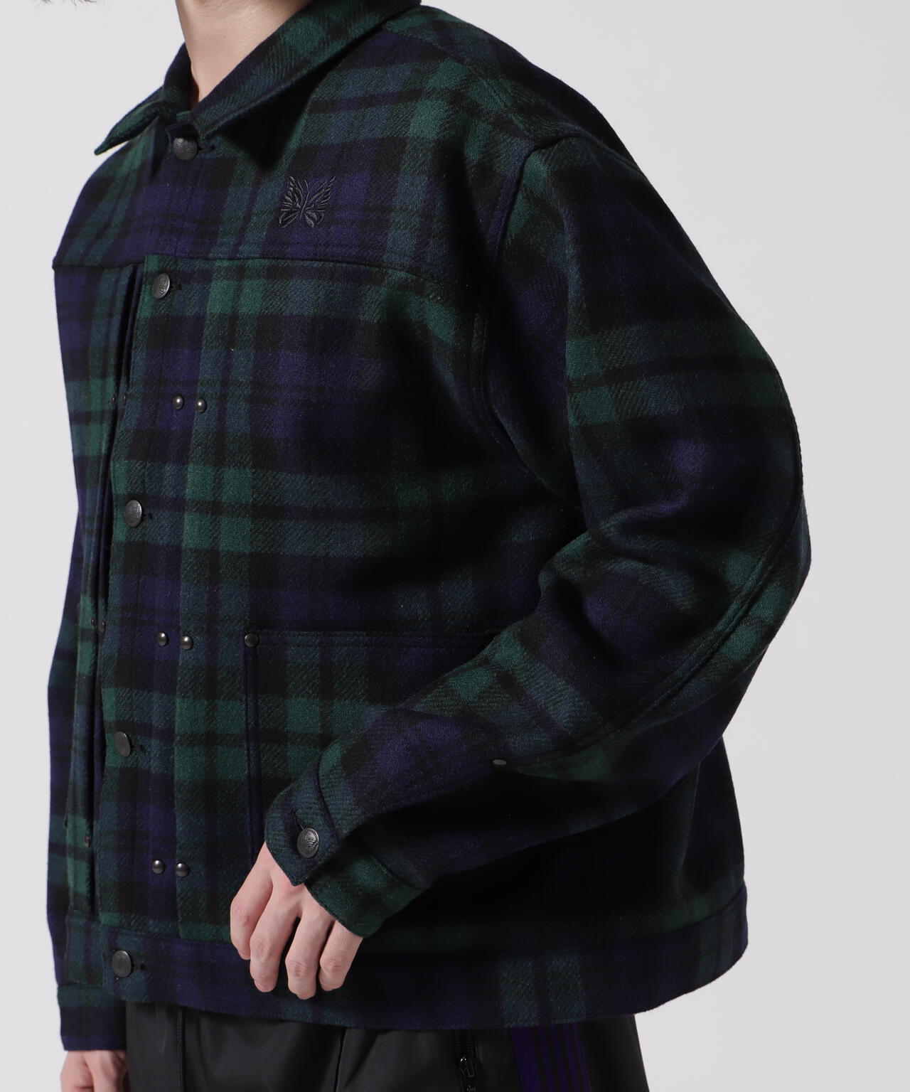Needles/ニードルズ 別注MW Jean JK - Wool Tartan Plaid