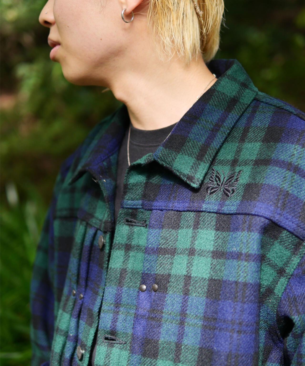 Needles/ニードルズ 別注MW Jean JK - Wool Tartan Plaid