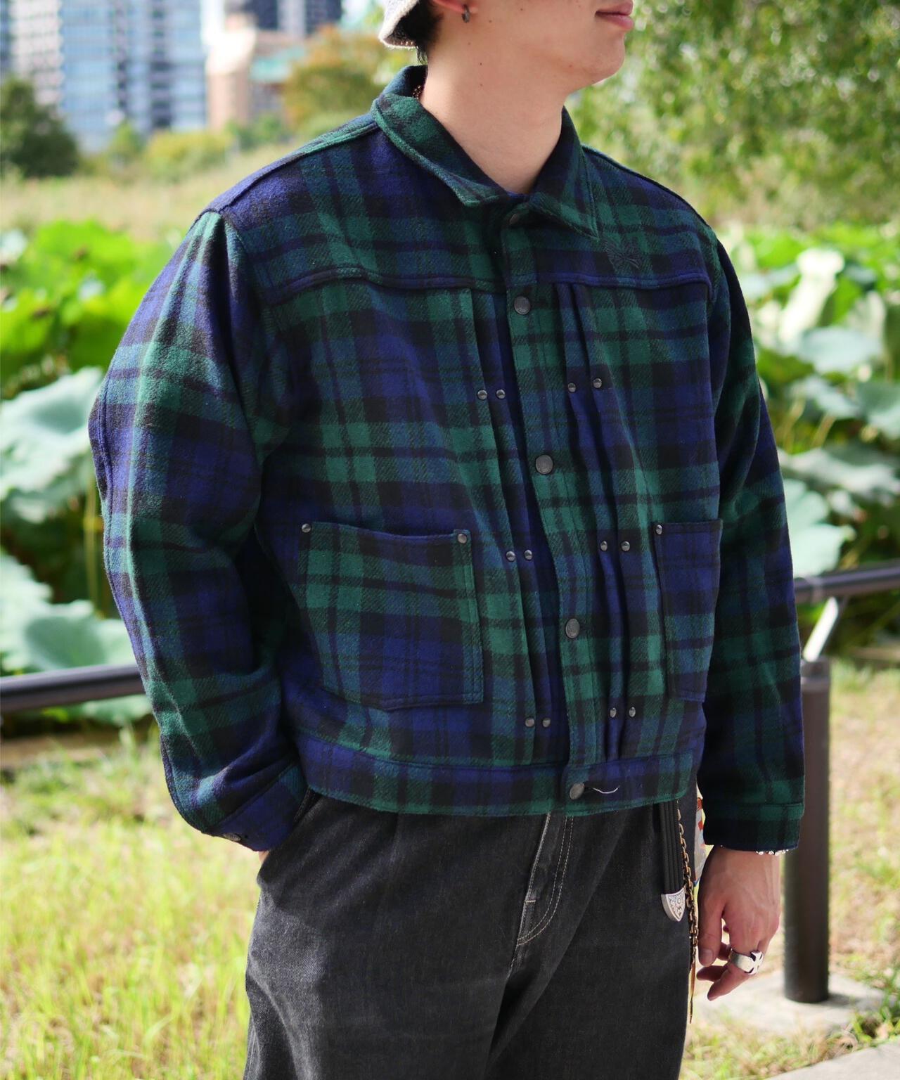Needles/ニードルズ 別注MW Jean JK - Wool Tartan Plaid