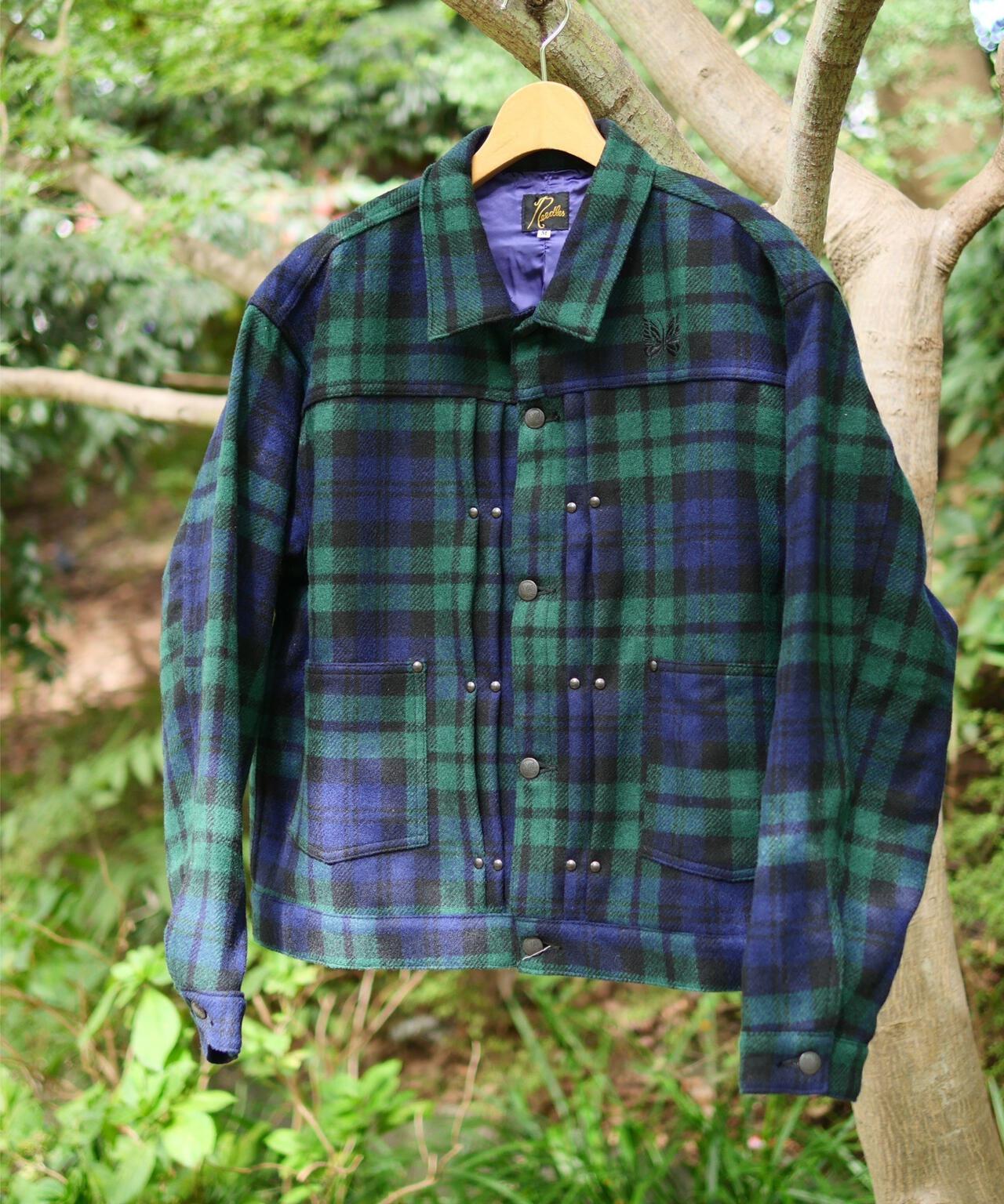 Needles/ニードルズ 別注MW Jean JK - Wool Tartan Plaid
