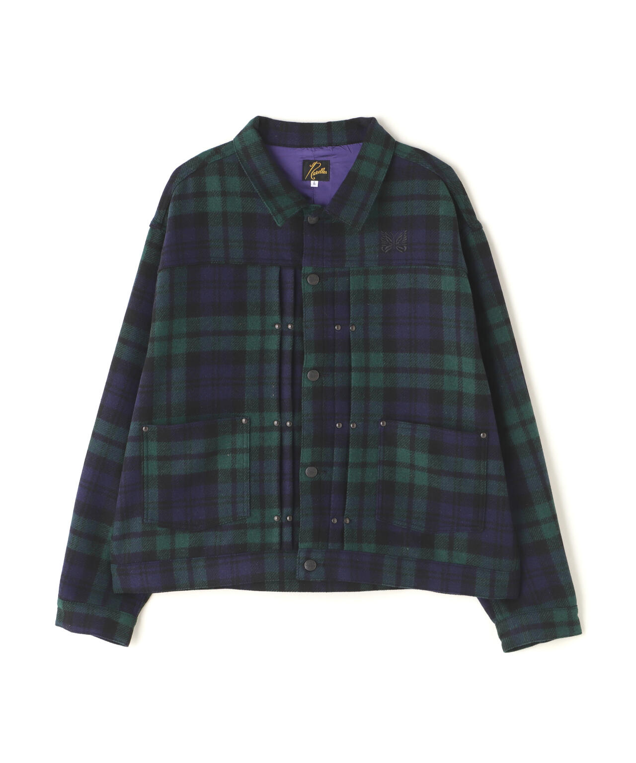 Needles/ニードルズ 別注MW Jean JK - Wool Tartan Plaid