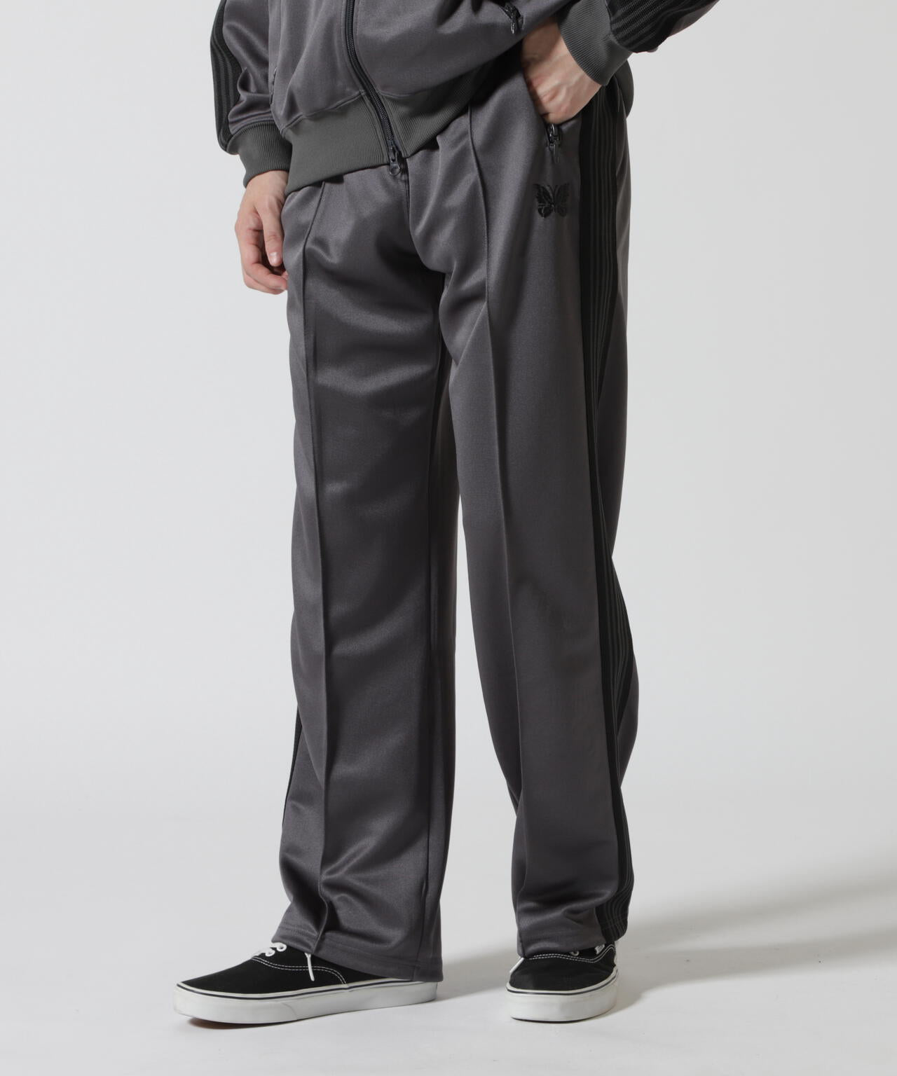 Needles/ニードルズ 別注TRACK PANT - POLY SMOOTH