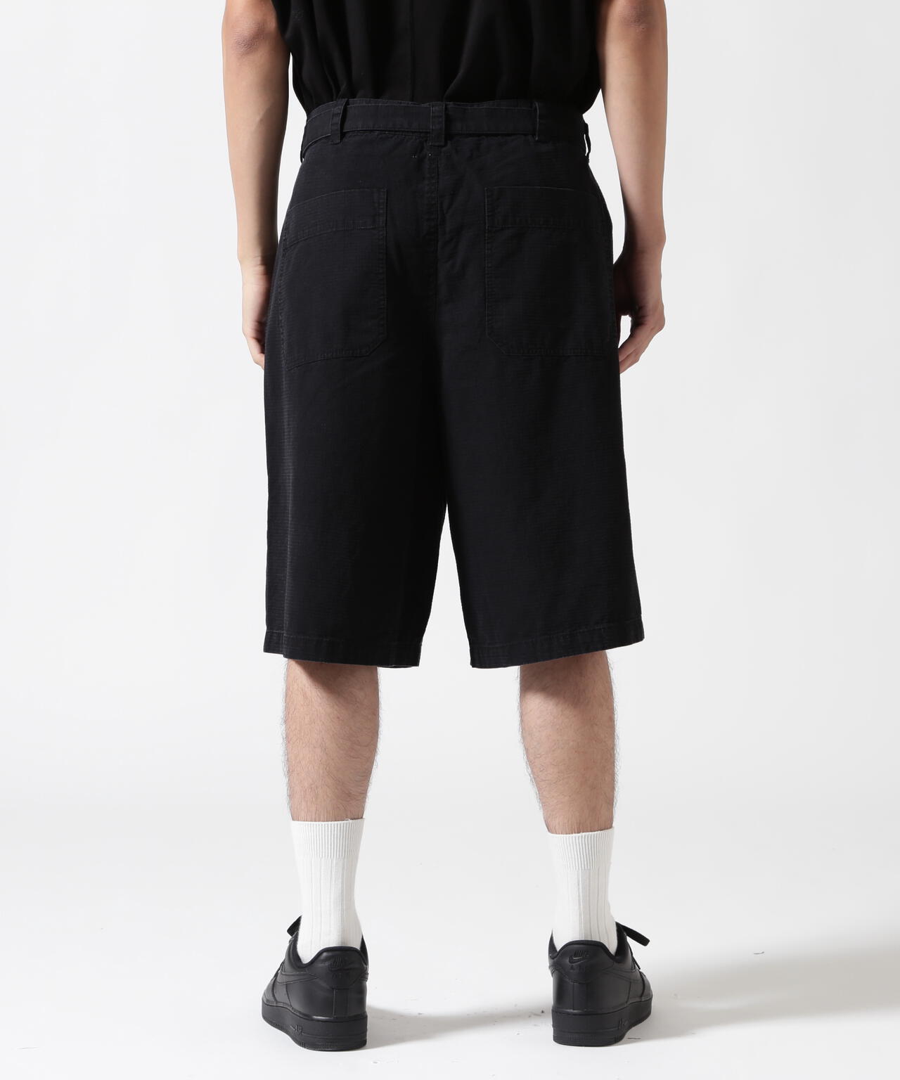 B omnivore/ビーオムニボー RIPSTOP BELT SHPORTS リップストップベルトショーツ