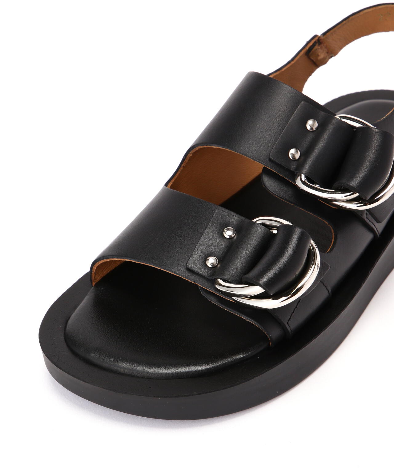 CAMINANDO/カミナンド DOUBLE RING PLATFORM SANDALS