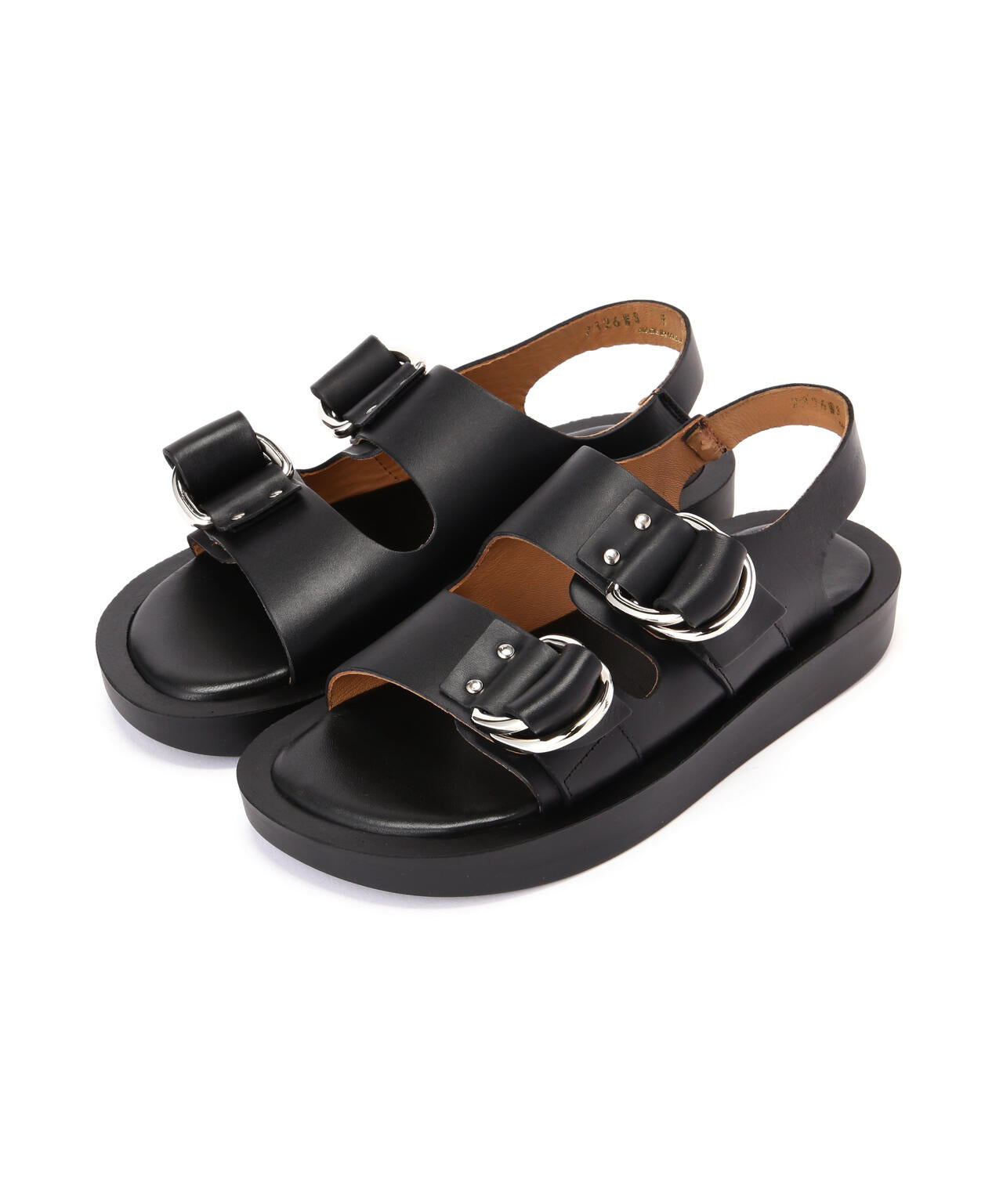 CAMINANDO/カミナンド DOUBLE RING PLATFORM SANDALS