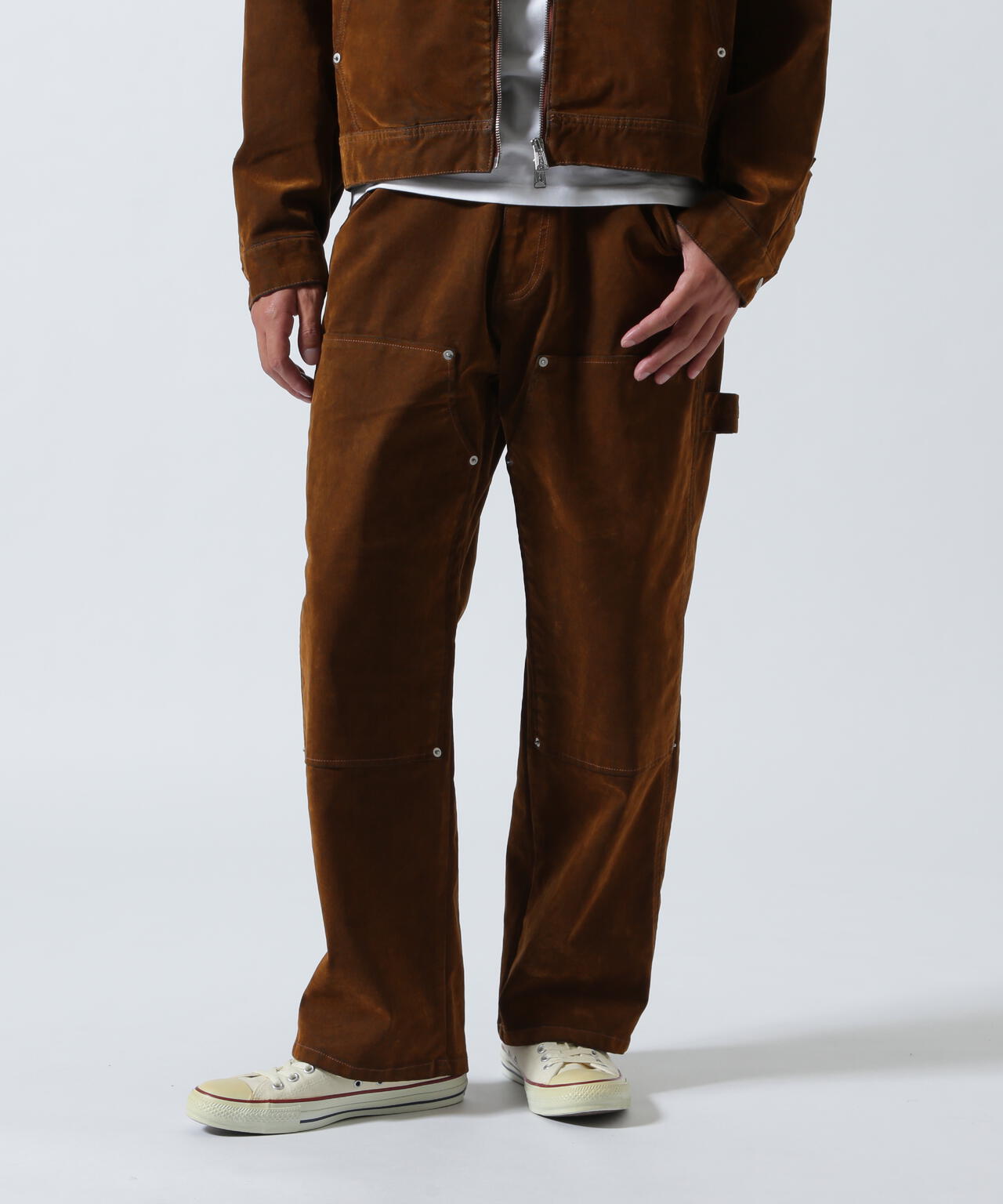 B omnivore/ビーオムニボー FLOCKY DENIM PANT フロッキーデニムパンツ