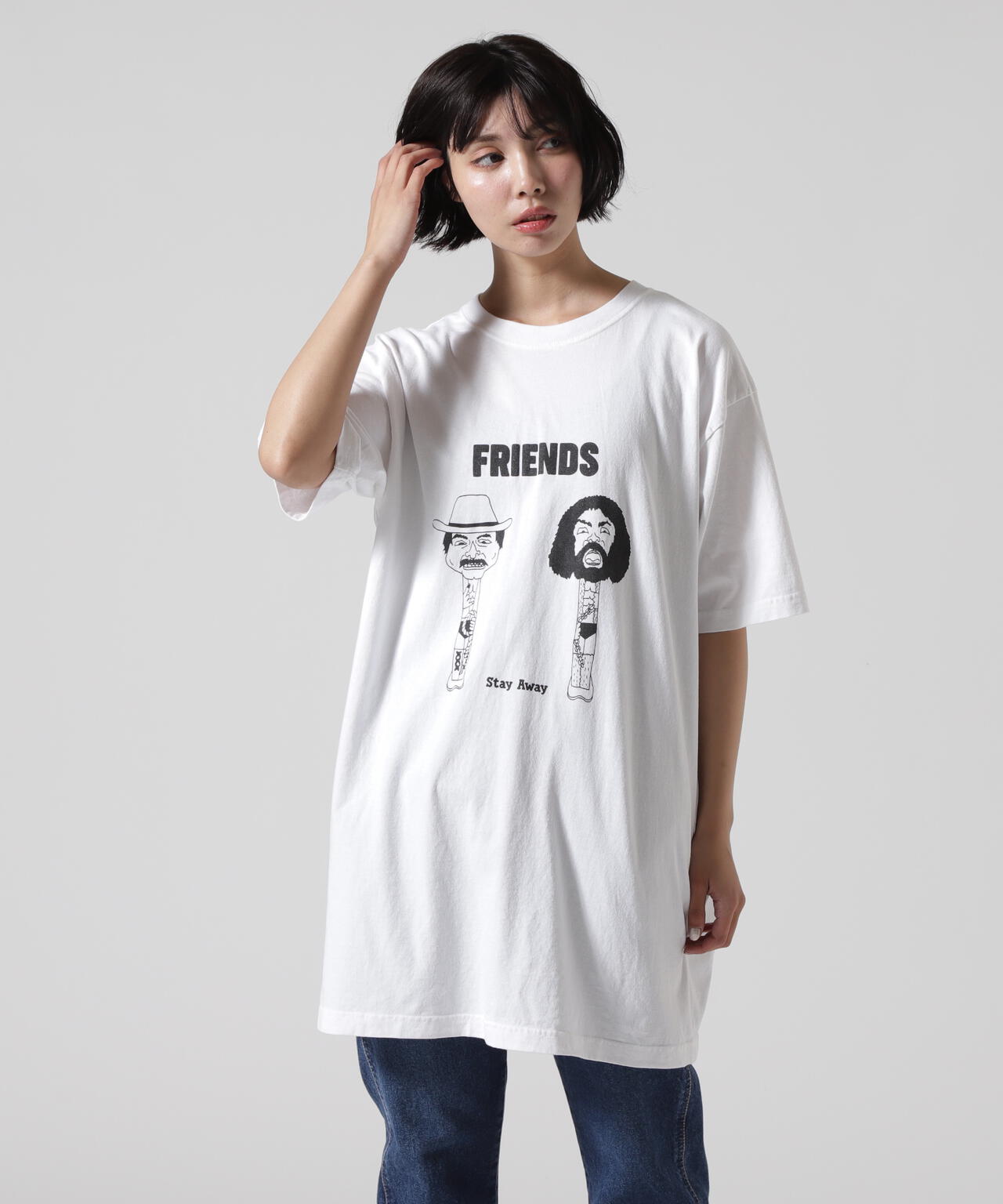 FUNG/ファング Basic tee FRIENDS