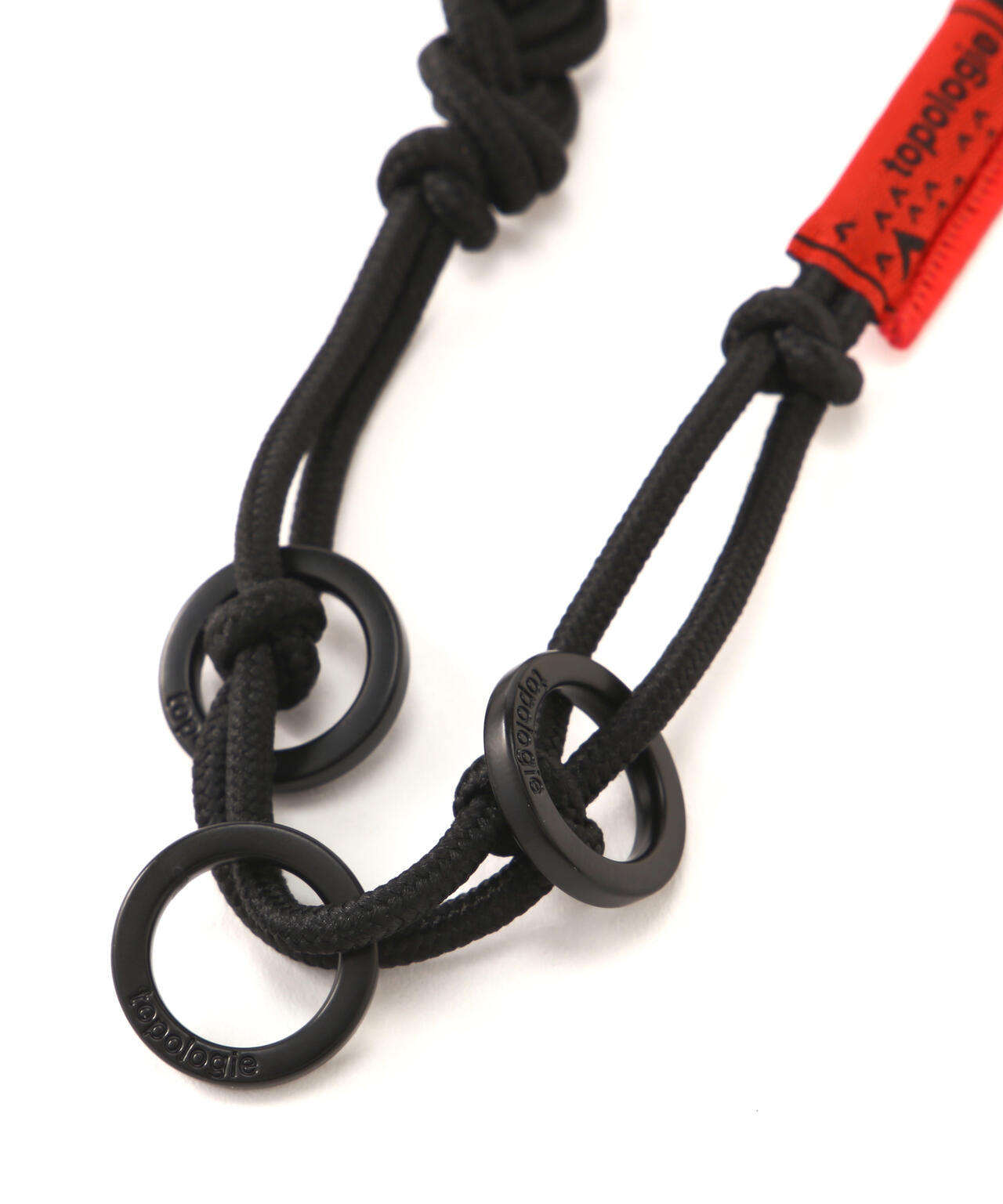 Topologie/トポロジー Braided Key Chain ブレイデッド キーチェーン