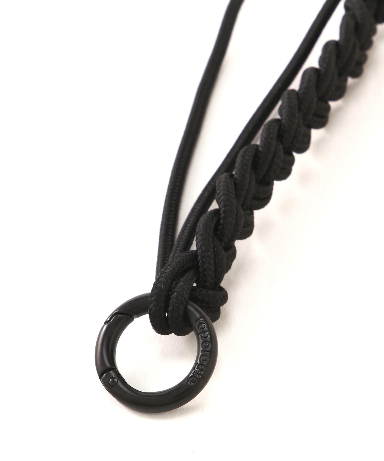 Topologie/トポロジー Braided Key Chain ブレイデッド キーチェーン