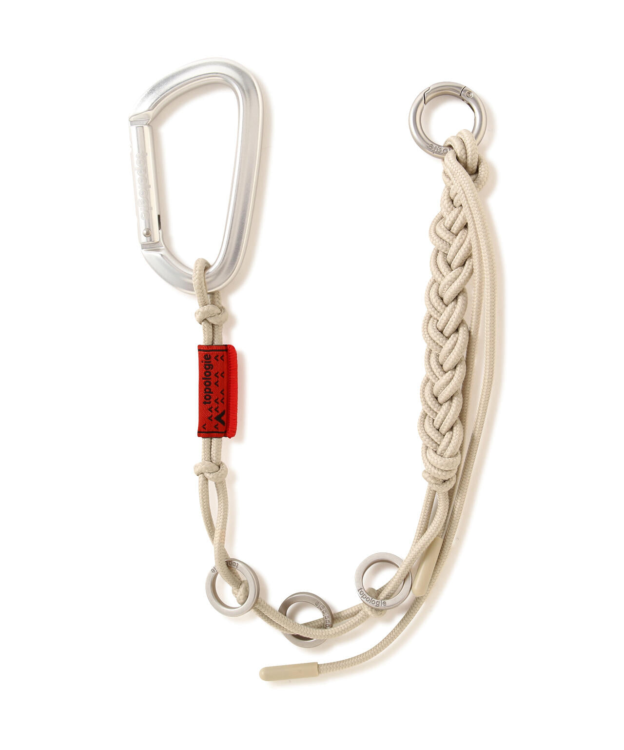 Topologie/トポロジー Braided Key Chain ブレイデッド キーチェーン
