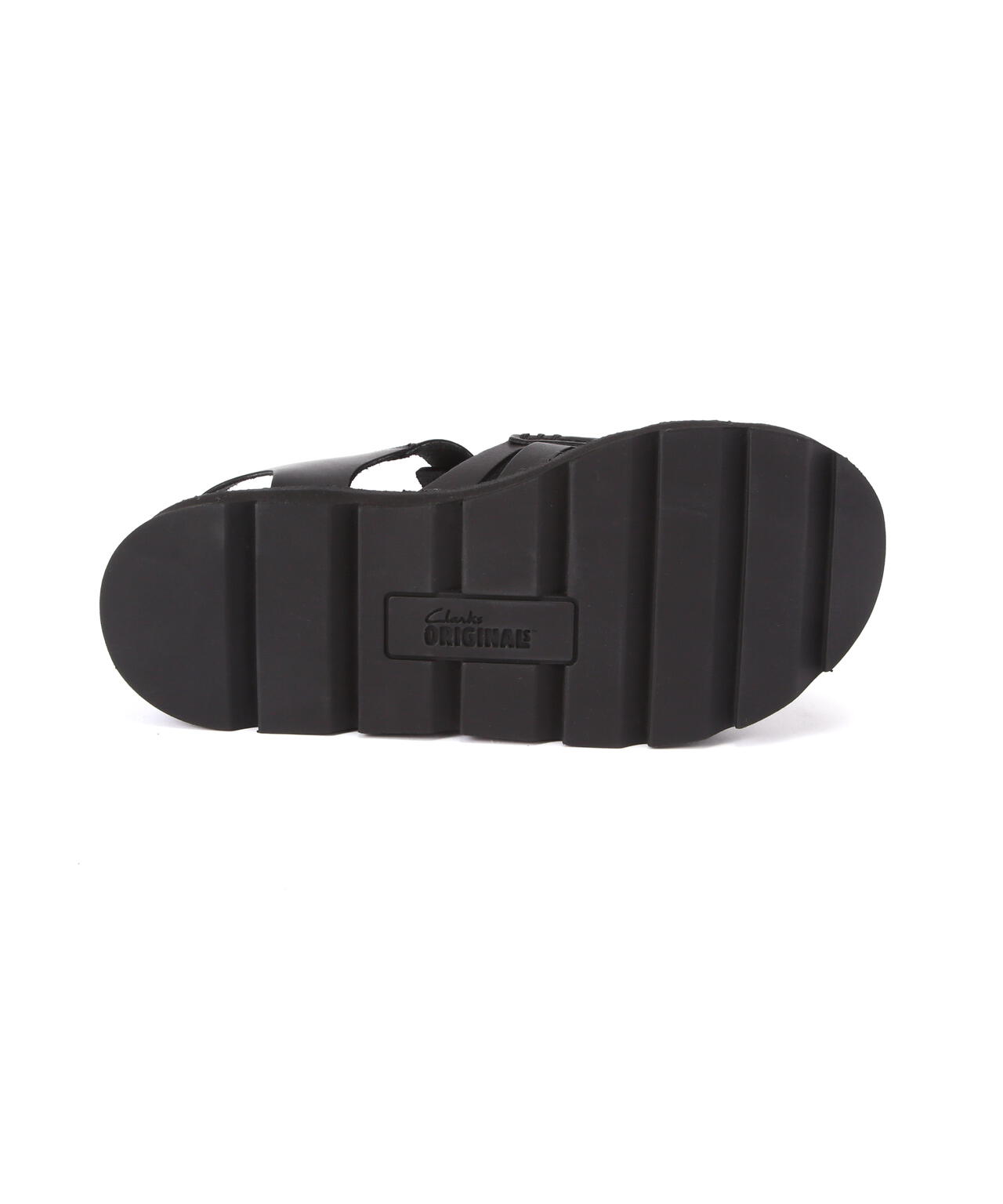 CLARKS/クラークス Meare Buckle レディースメアバックル (ブラックレザー)