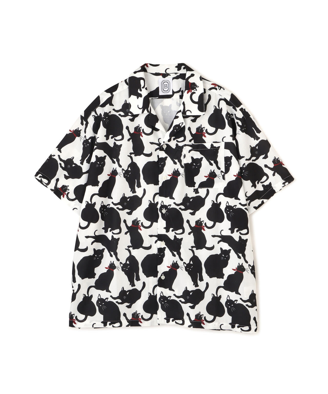 B omnivore/ビーオムニボー CAT S/S SHIRT