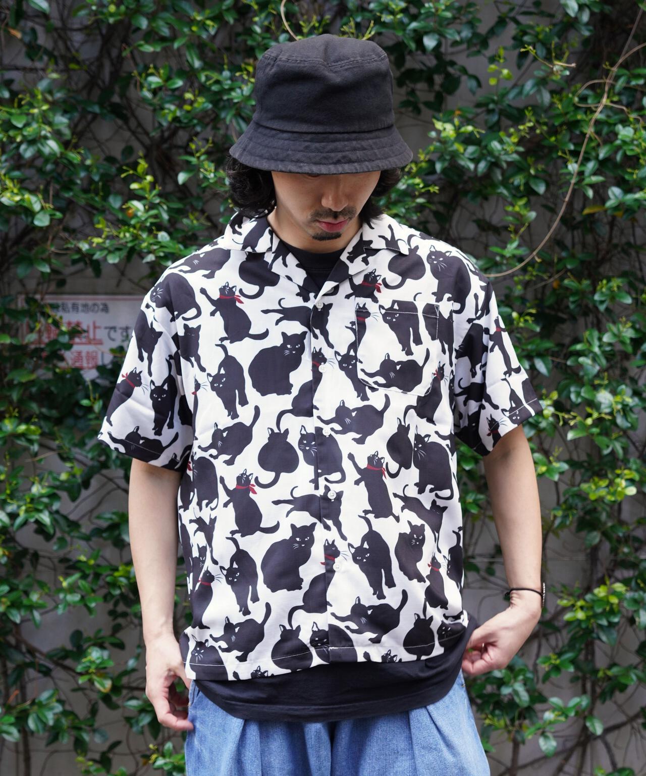 B omnivore/ビーオムニボー CAT S/S SHIRT
