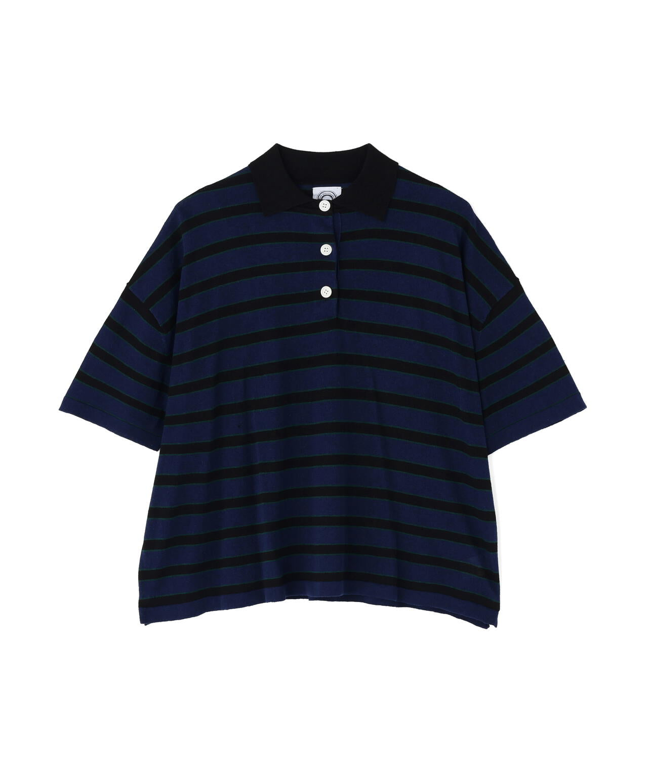 B omnivore/ビーオムニボー アサーメンポロシャツ WOMEN'S