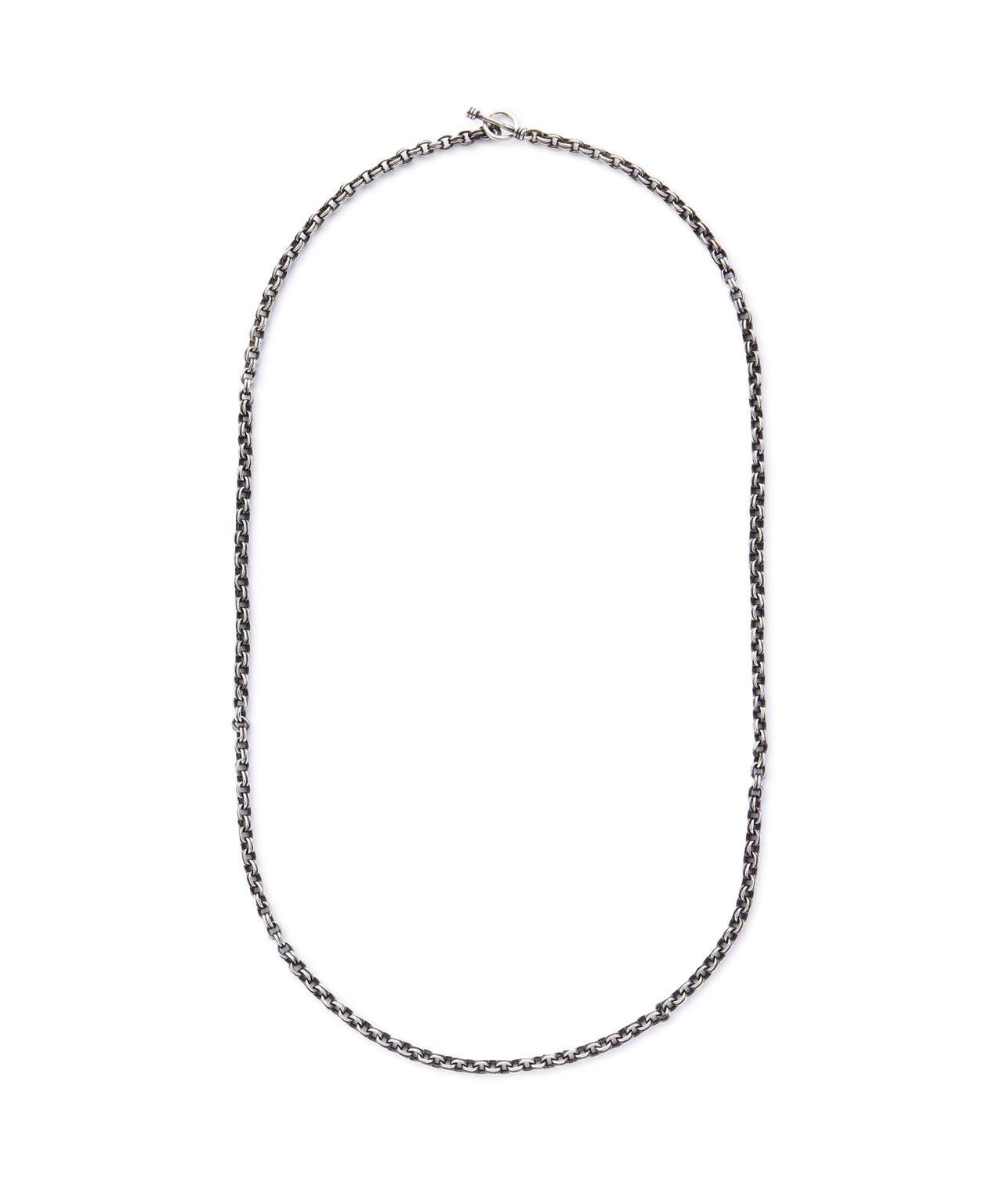 meian/メイアン/STERLING SILVER DOUBLE LINK CHAIN NECKLACE/ダブル リンク MAN012T