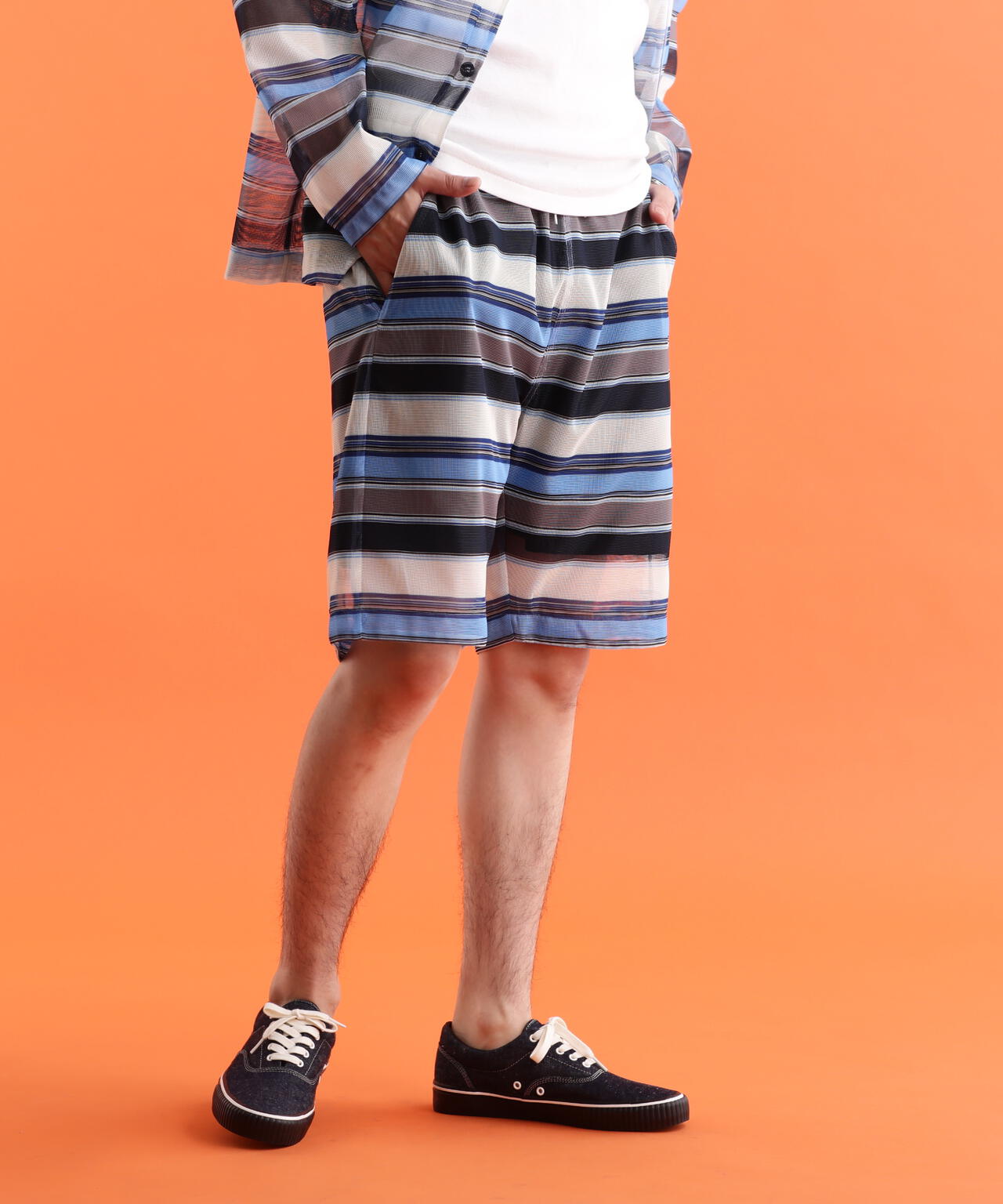 PATTERNED MESH SHORTS/パターンメッシュ ショーツ
