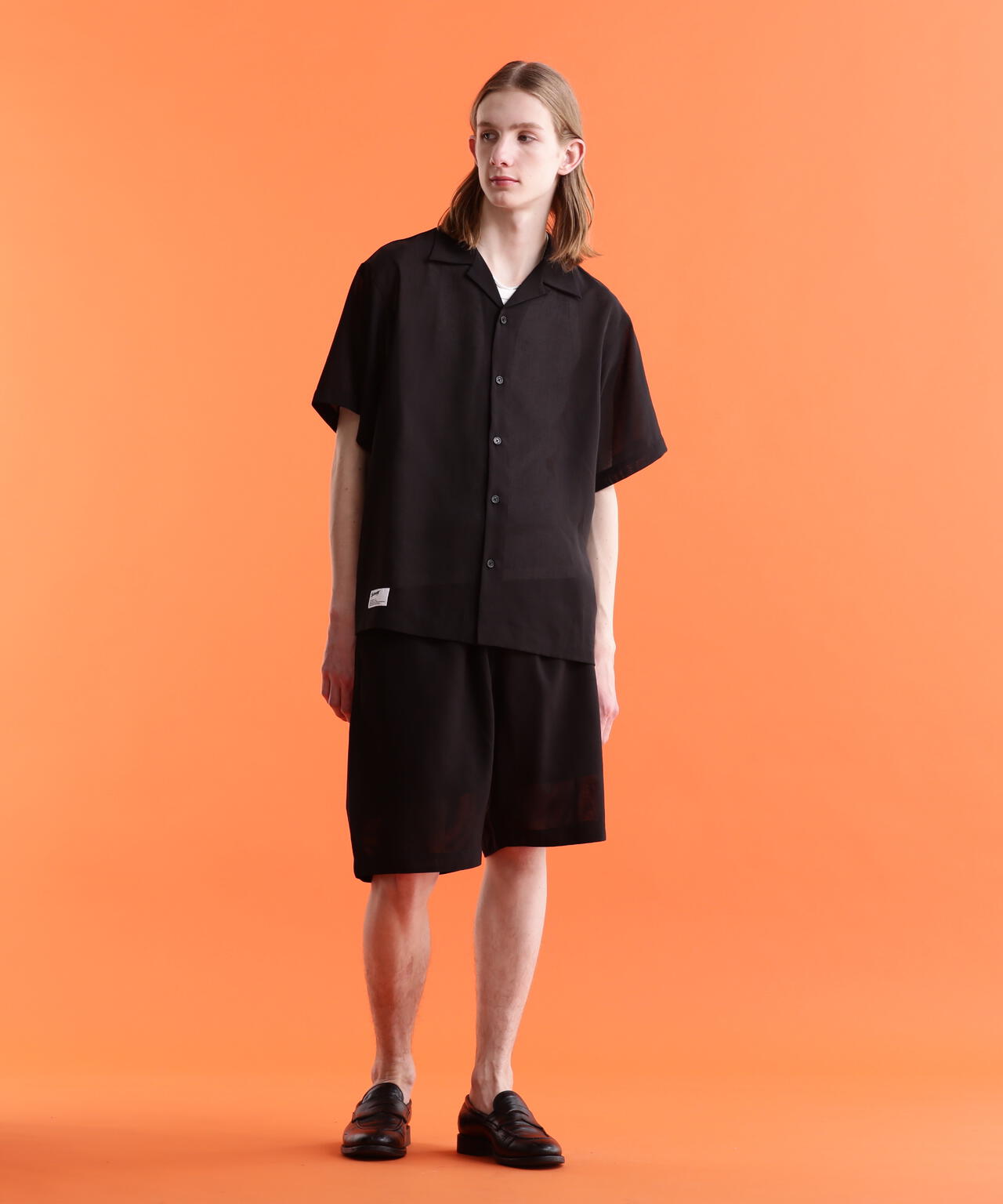 SLUB CHIFFON SHORTS/スラブシフォン ショーツ
