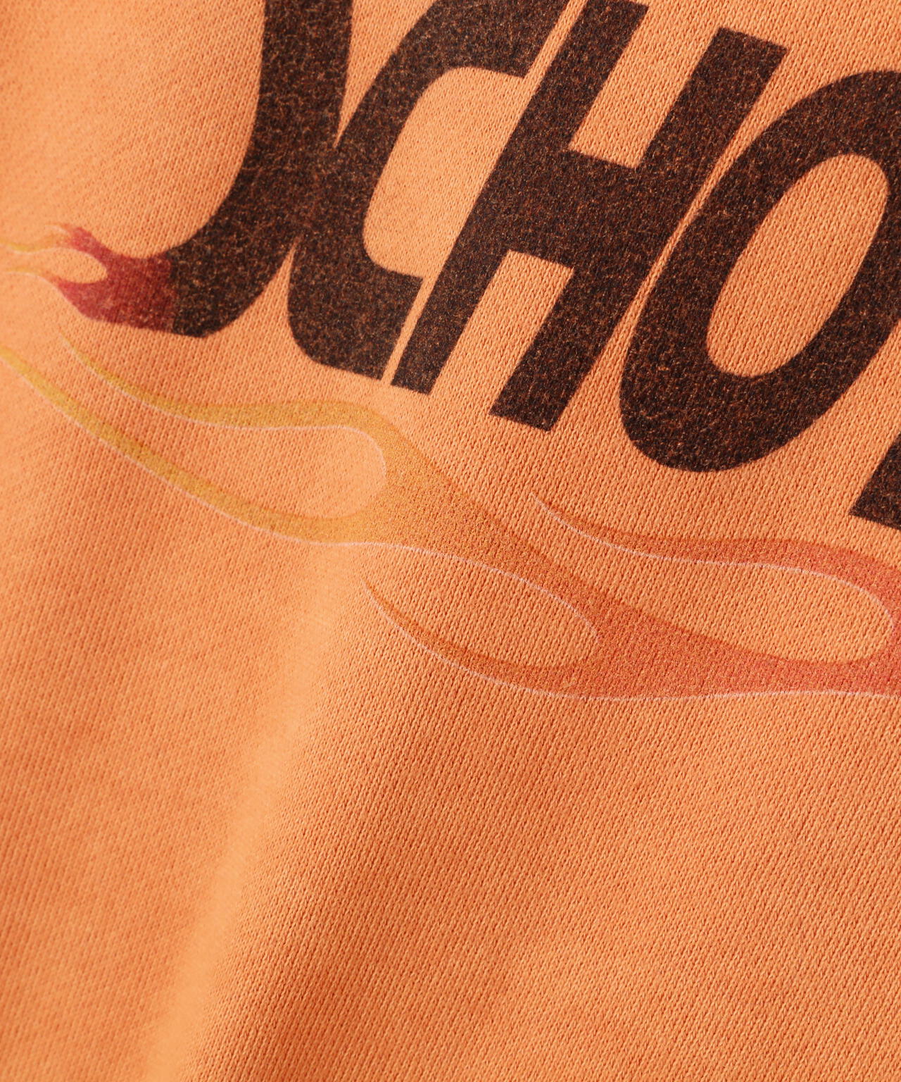 HOODED SWEAT FIRE SCRIPT/ファイアスクリプト パーカー