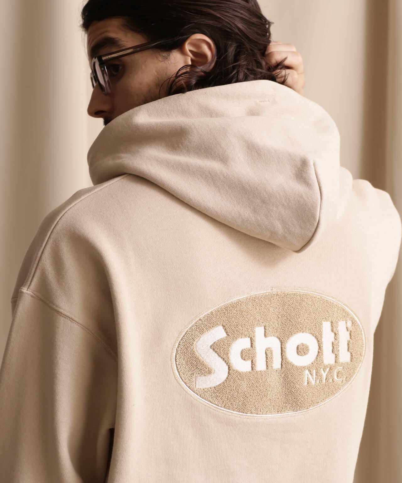 WEB LIMITED/HOODED SWEAT OVAL CHENILLE LOGO/オーバル ロゴ パーカー